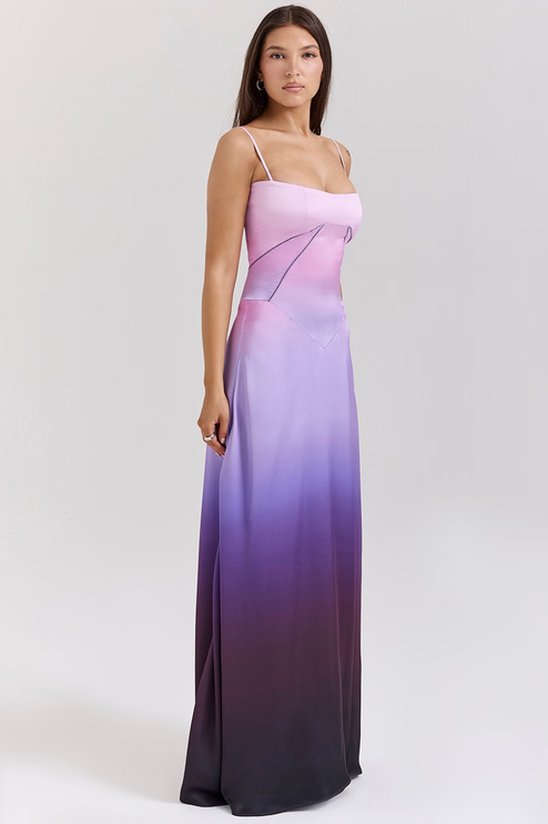 Women Black Tie Lace Up Corset Back Maxi Dress - product image 27