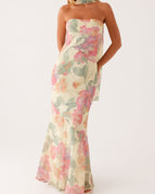 Yellow/pink Floral / S
