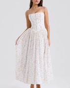 White Floral / XS